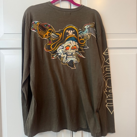 Y2K The Great China Wall long sleeve T - one of a kind - size Large - Picture 15 of 15